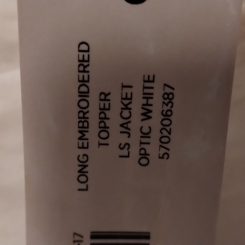 Chico's ² Duster NWT - Picture 7 of 7